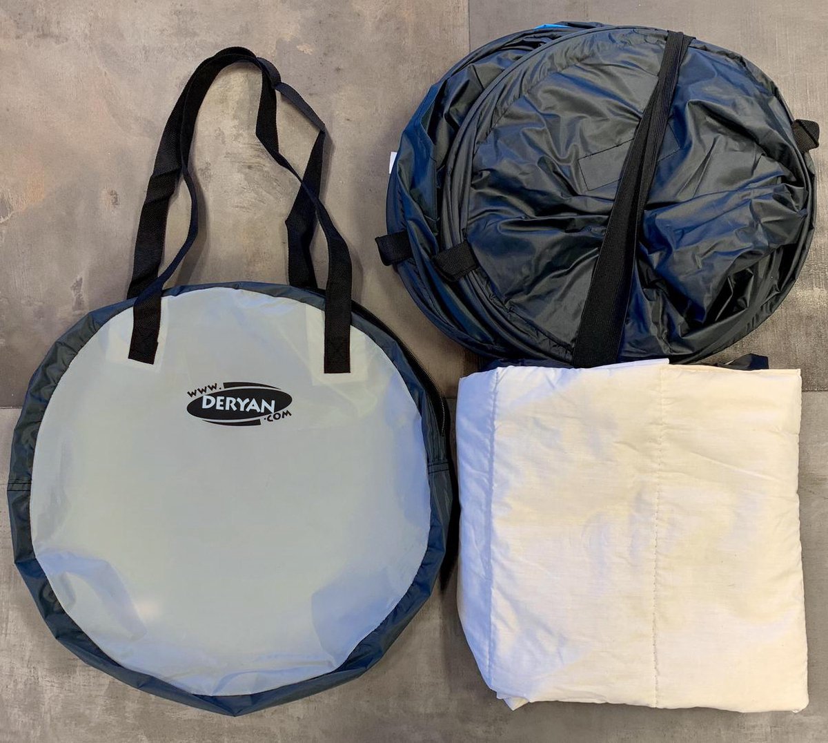 Deryan BabyBox Campingbedje - baby tentje - Blue