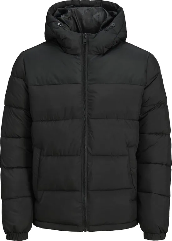 JACK&JONES - Maat L - JJPAUL PUFFER HOOD Heren Jas