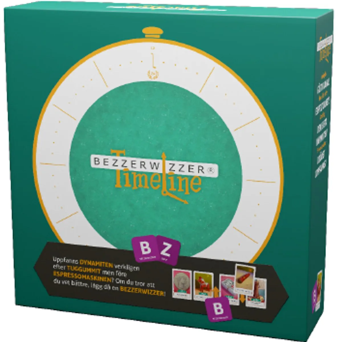 Asmodee BEZZERWIZZER Timeline - Quiz bordspel voor volwassenen en kinderen