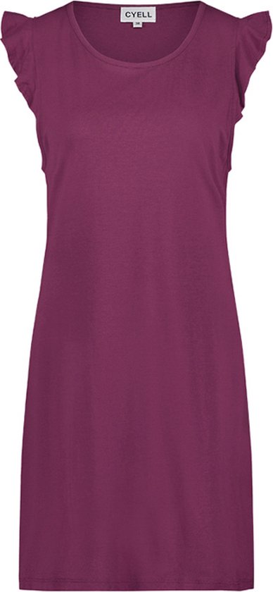 top, t-shirt, tunic, mouwloze top, magenta