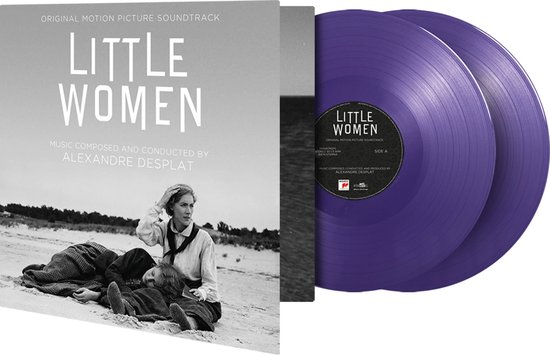 vinyl, purple vinyl, Little Women soundtrack, record sleeve, gatefold sleeve