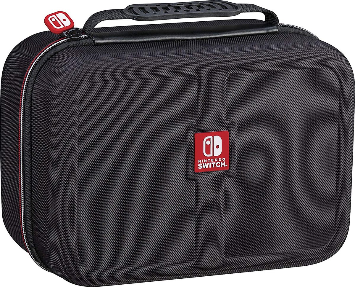 Game Traveler Nintendo Switch Officiële Deluxe Opbergtas - Consolehoes - Zwart