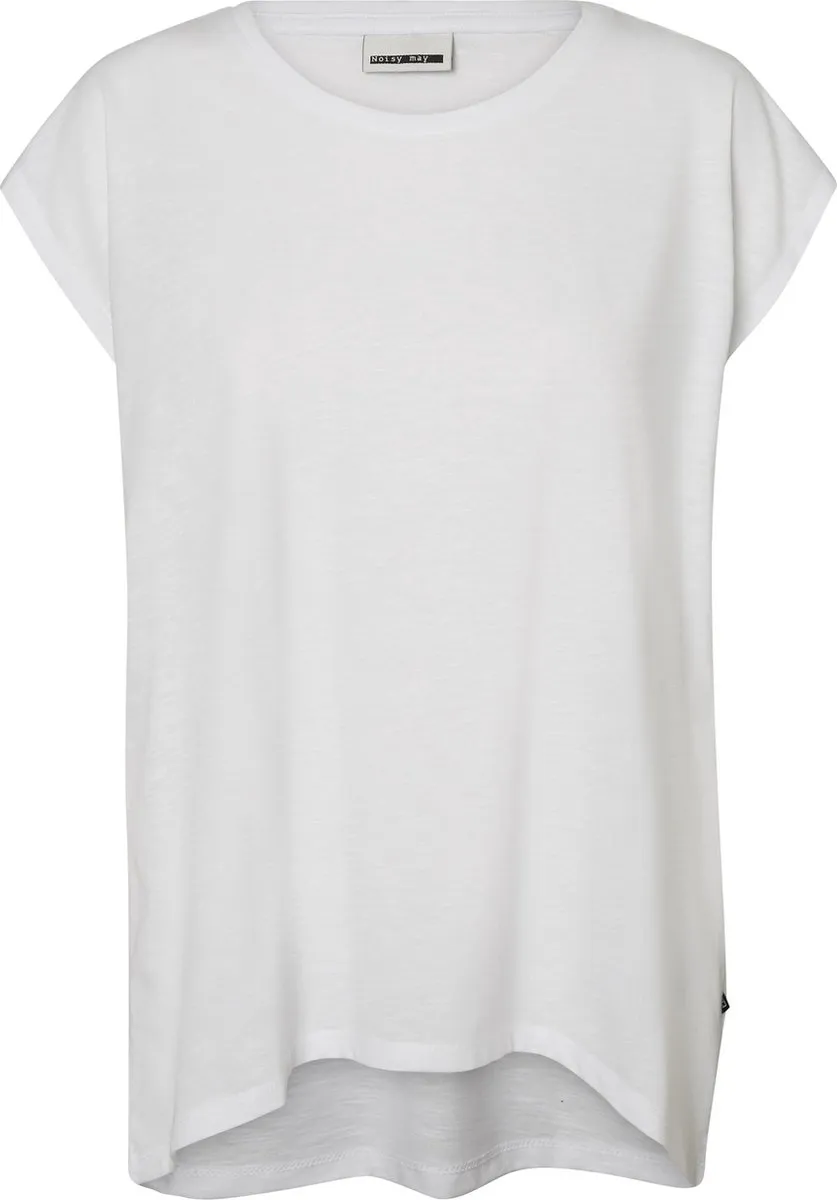 Noisy may Maat XS NMMATHILDE S/S LOOSE LONG TOP BG NOOS Dames T-shirt