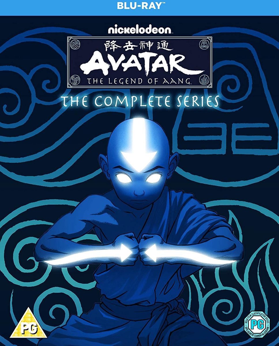 avatar, the legend of aang, blu-ray, tv series, nickelodeon