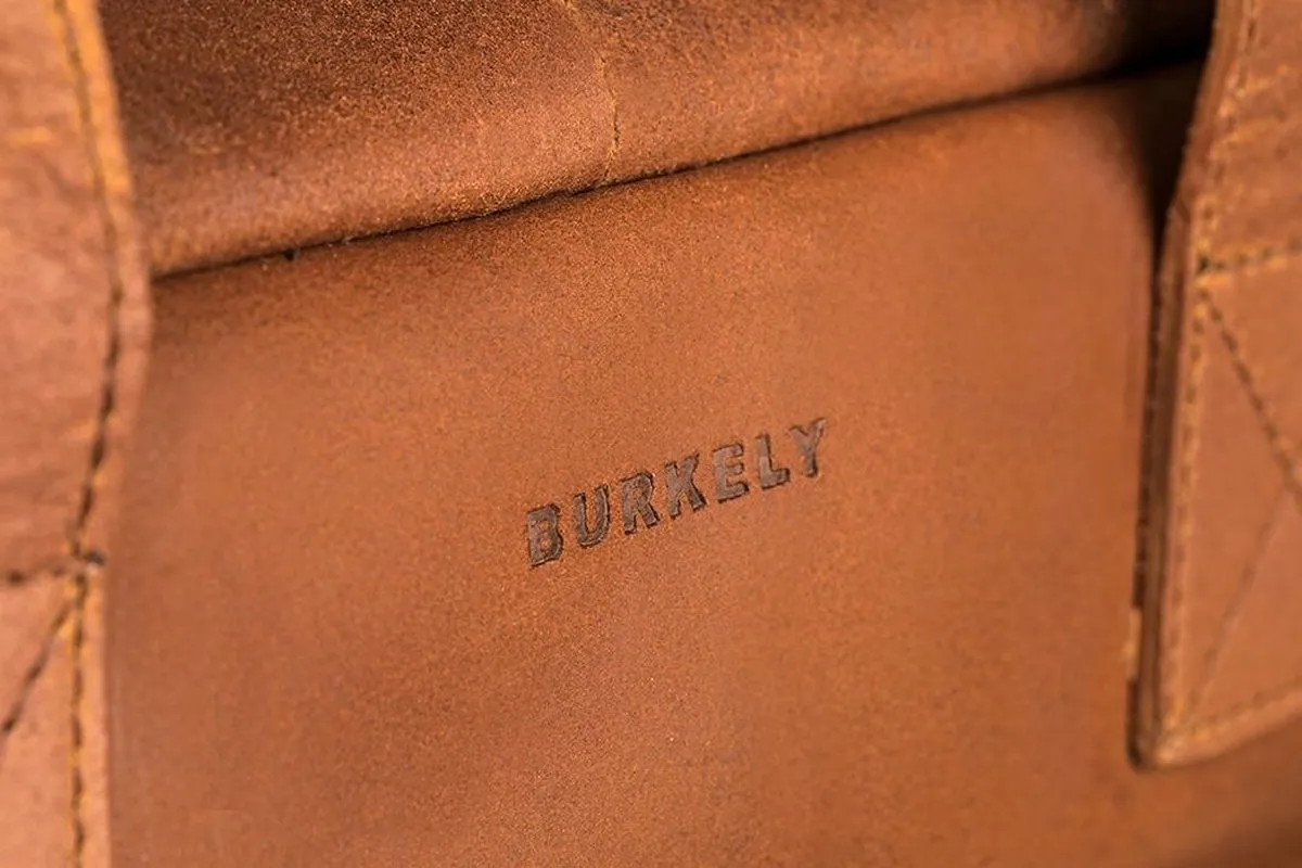 BURKELY Vintage Noa Little Aktetas - 13 inch Laptoptas - Cognac