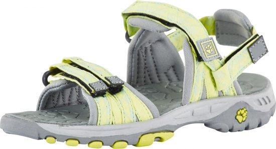 Jack Wolfskin Kids - 39 - Bahia Outdoorsandalen - Geel/Grijs