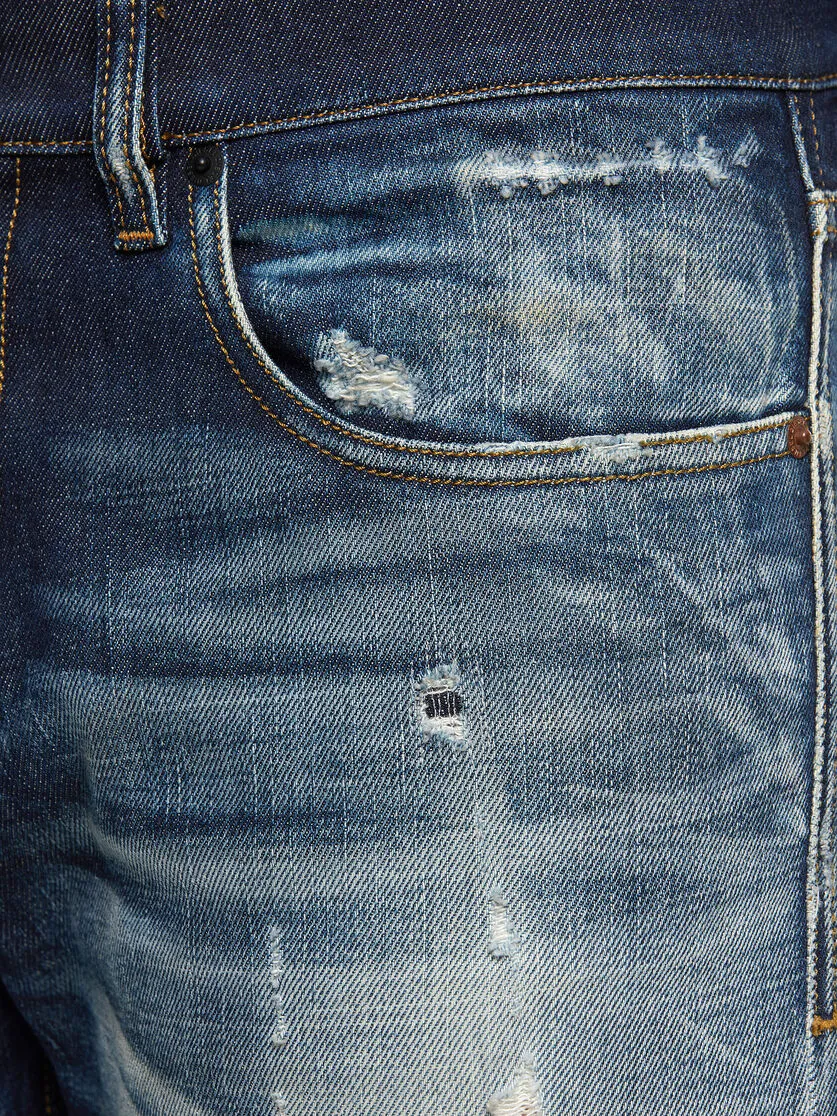 Diesel heren jeans D-strukt  - W28-L32 - slim - blauw - 0092l
