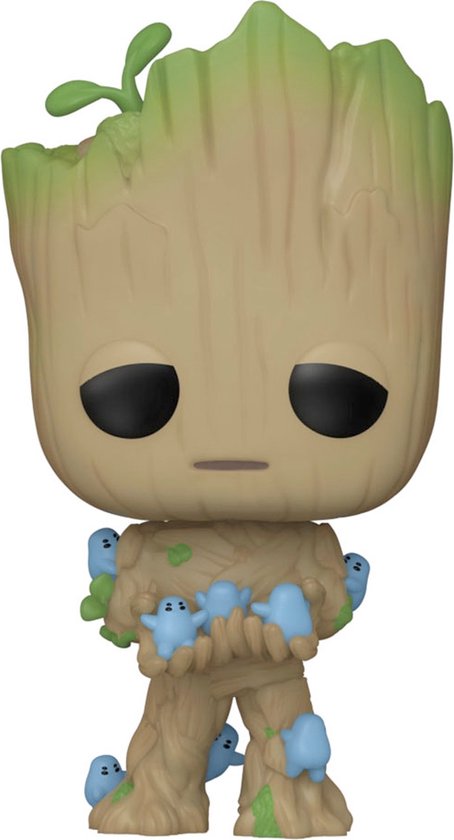 Funko Pop #1194 I Am Groot (2022) - Groot with Grunds
