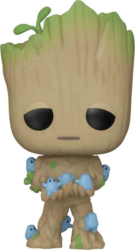 Funko Pop #1194 I Am Groot (2022) - Groot with Grunds