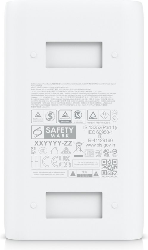 Ubiquiti UISP U-PoE++ Gigabit Ethernet 48 V