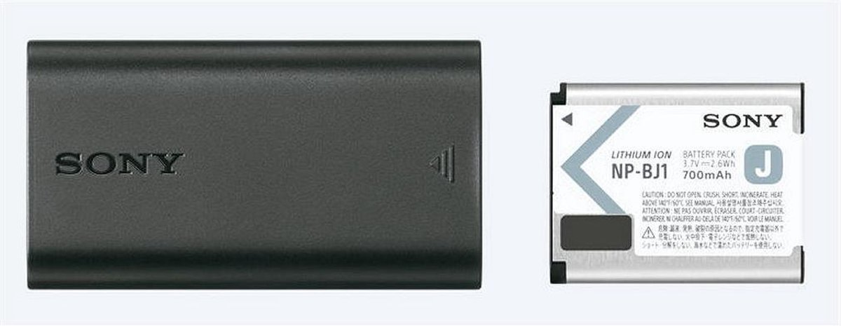 Lithium-ion, batterij, NP-BJ1, 700mAh, Sony