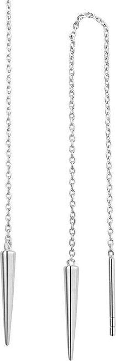 ketting, neuspen, spijkerhanger, roestvrij staal, minimalistisch