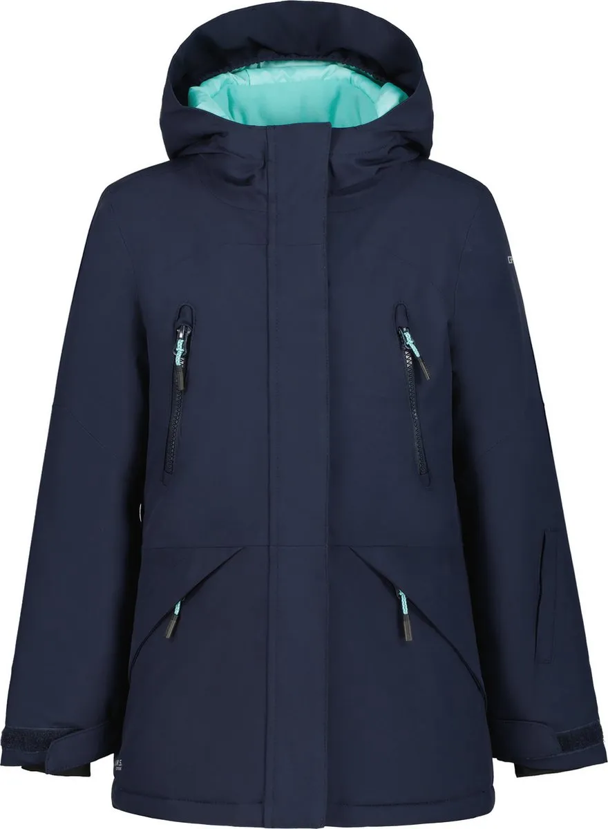 ICEPEAK - Maat 122 - LINGEN JR Jas - Donkerblauw