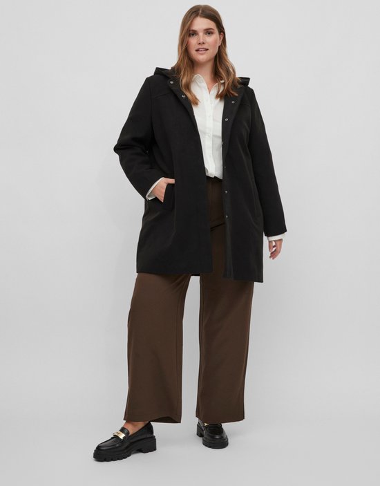 EVOKED VILA Maat 46  VIELLY HOOD JACKET/CUR Dames Jas