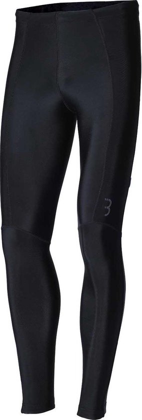 BBB Cycling Maat XL  Quadra Lange Fietsbroek - Zonder Zeem en Bretels - Thermo Wielrenbroek  - Zwart