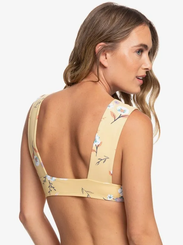 Roxy - S - Lahaina Bay - Langere Triangel-Bikinitop voor Dames