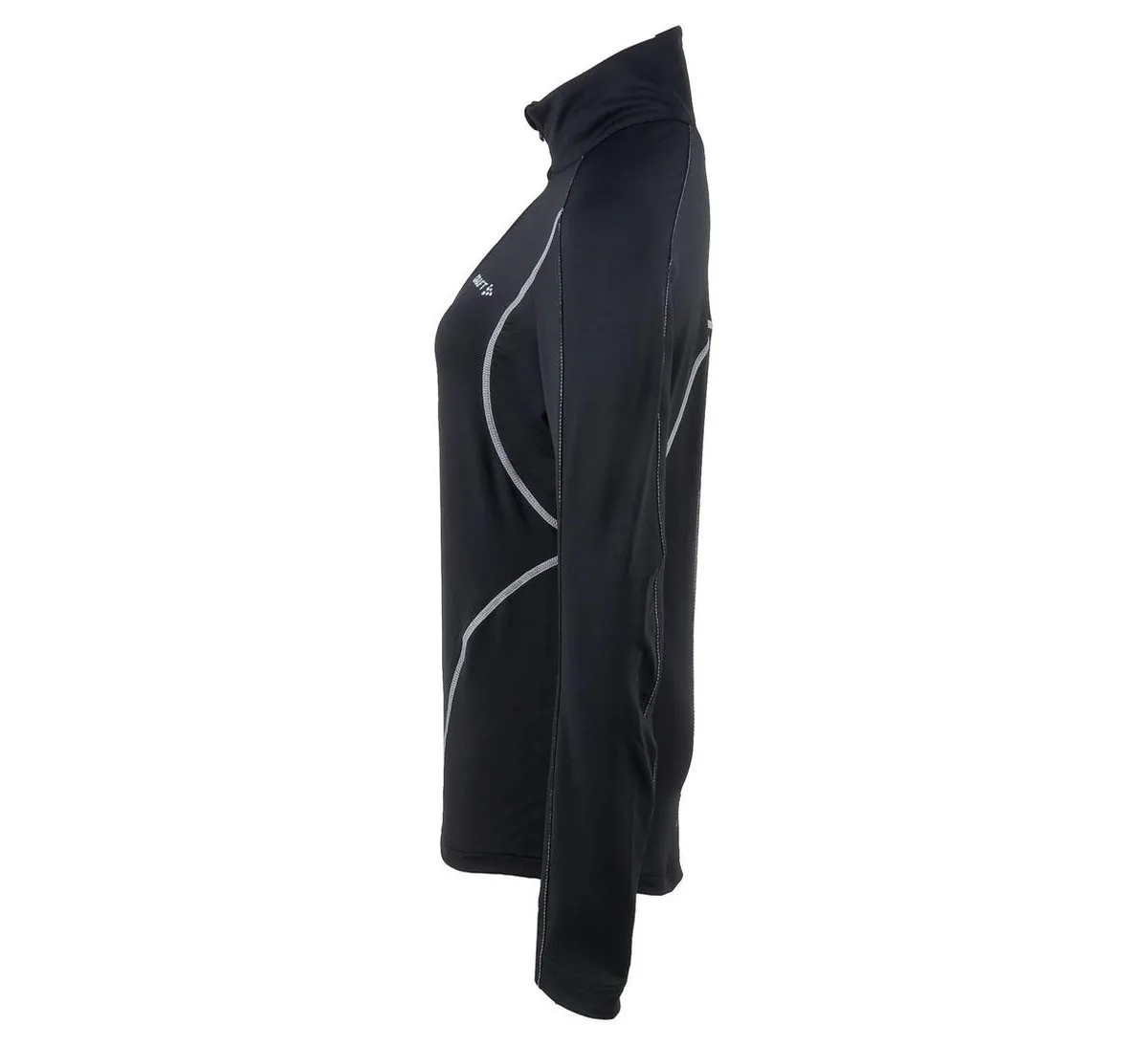 Craft Lightweight- Dames - M - Thermoshirt - Stretch Pullover - Zwart