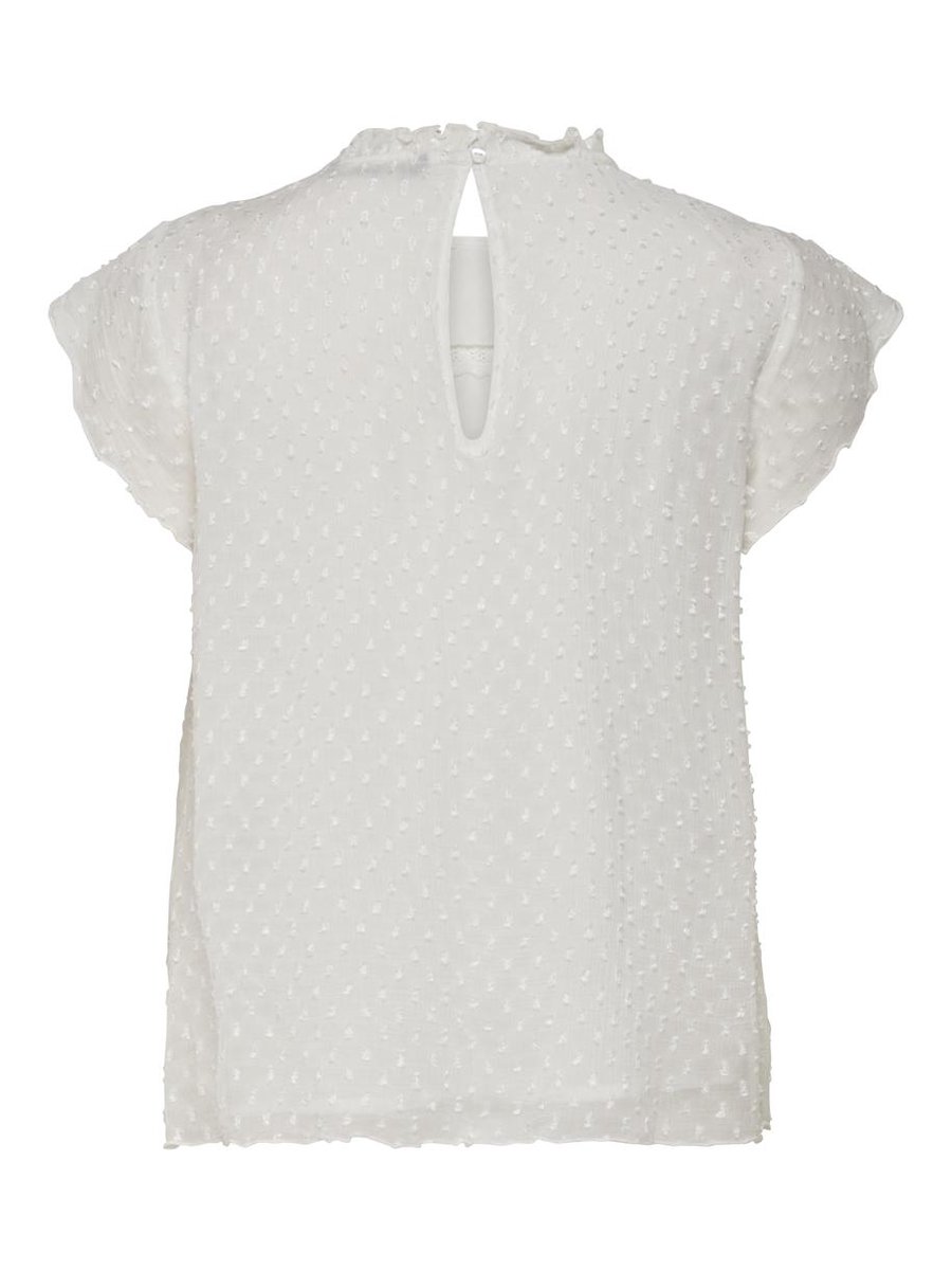 ONLY - Maat XL (42) - ONLFLORA CAPSL TOP WVN  Dames T-Shirt