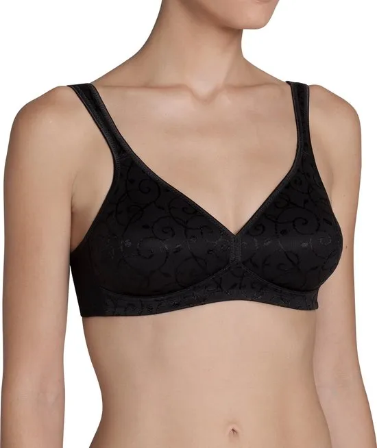 Triumph  - Maat D90 - Elegant Cotton N Beha - Zwart