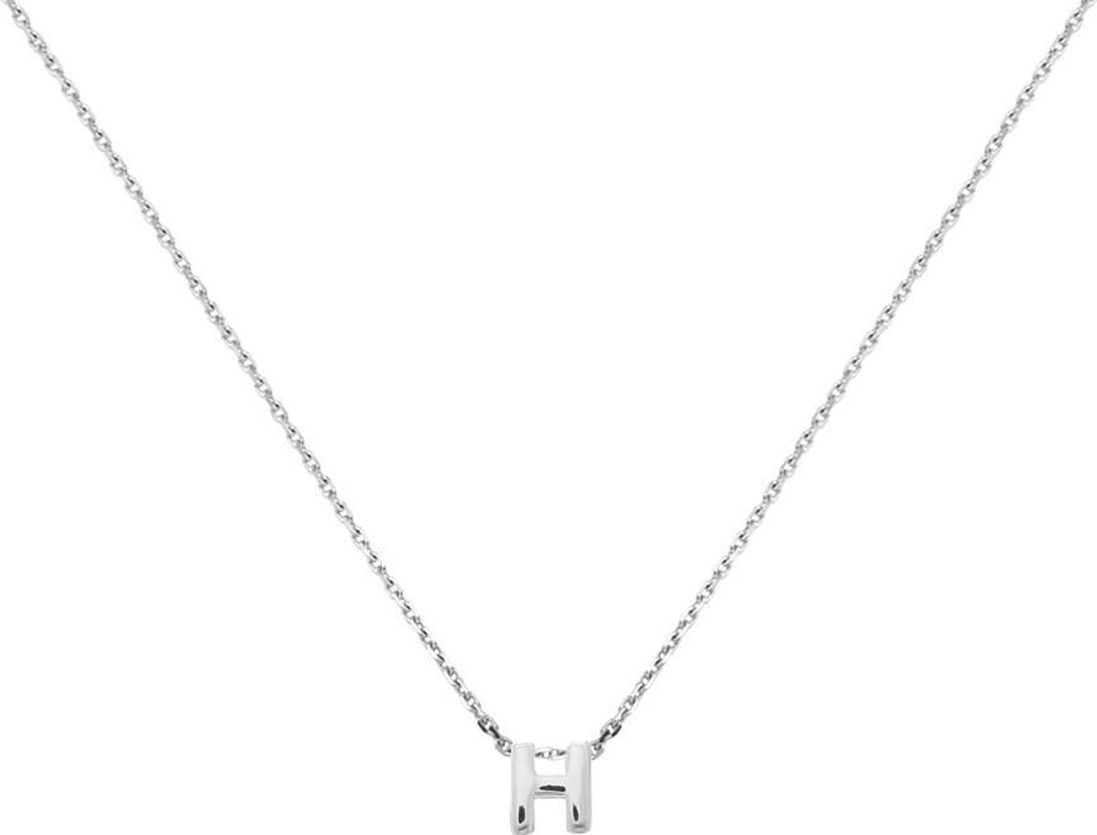 ketting, neklace, zilver, hanger, kralen?