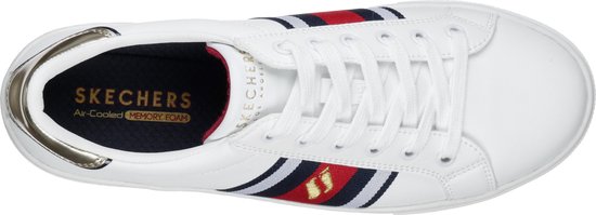 Skechers Goldie Collegiate Cruizers - mt 41 - Dames Sneakers - White
