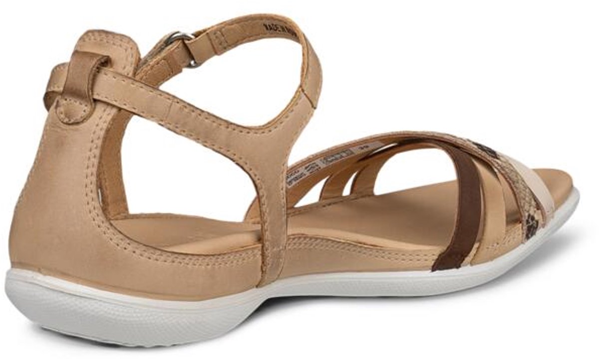 ECCO - maat 39 - FLASH Dames Sandalen - Bruin