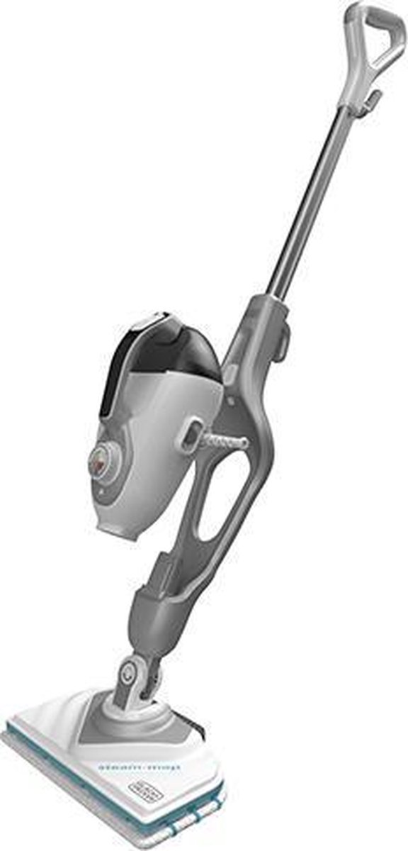 BLACK+DECKER 1600W Steam-mop met SteaMitt, deltavoet en 15 accessoires - BHSM1615DSG-QS