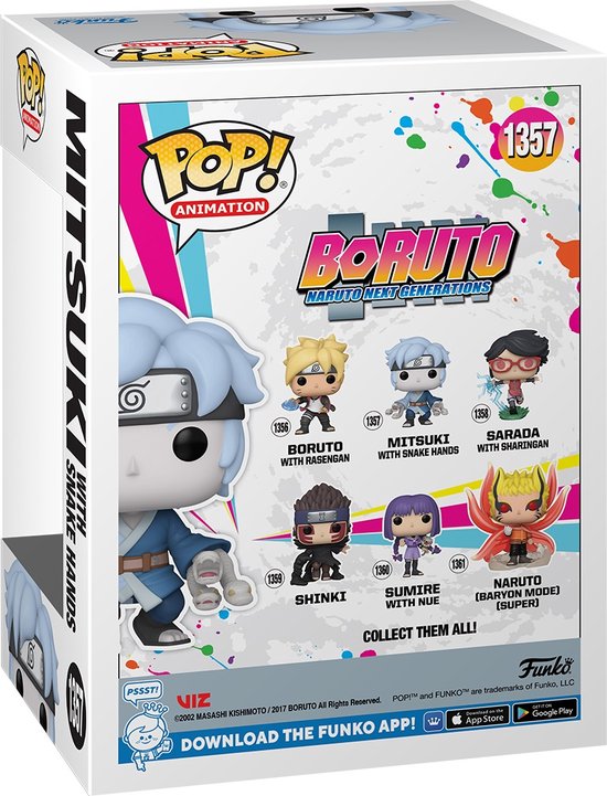 Funko Pop #1357 Pop Animation: Boruto S3 - Mitsuki with Snake Hands