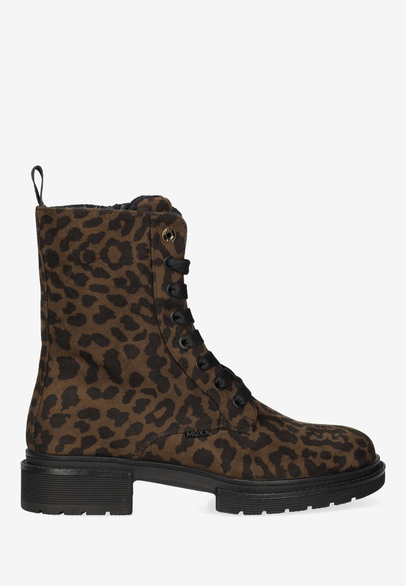 leopard, boots, ankle boot, combat boot, faux fur lining