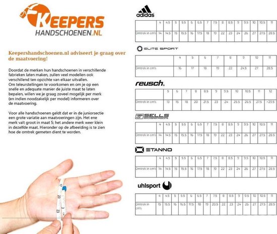 RWLK Black and White Roll - Keepershandschoenen - Maat 9