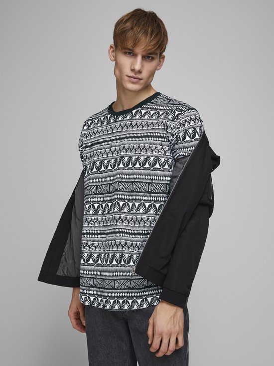 Jack & Jones - Heren JPRMARSHALL BLA,TEE SS CREW NECK - L - White