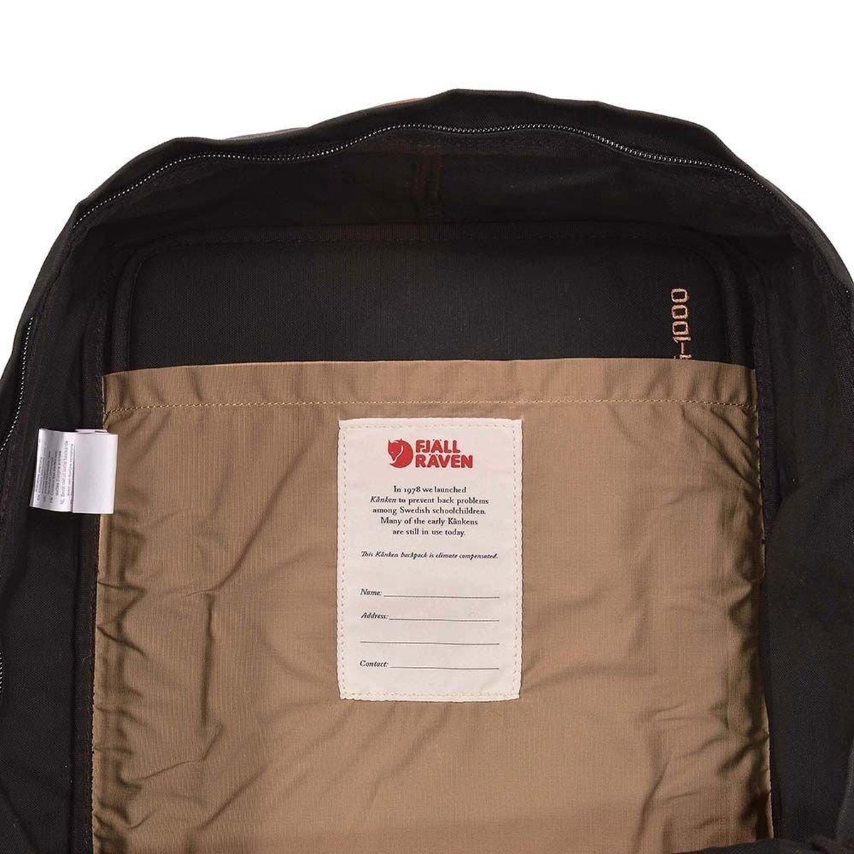 Fjallraven Kanken No 2. Rugzak - 16 liter - Black