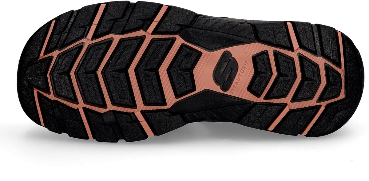 wandelschoen, bulkangrain, rubberzool, antislip, vouement