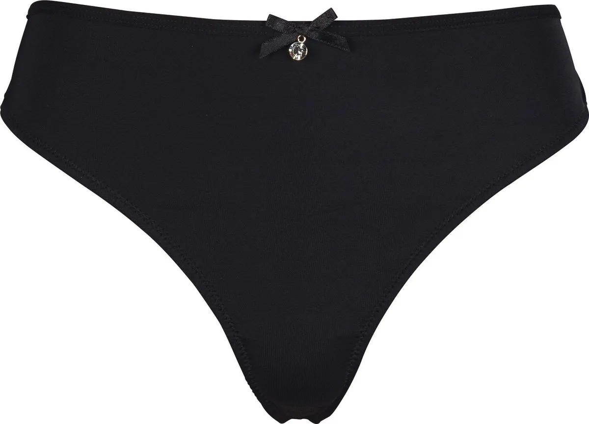 ondergoed, slip, zwart, kledingitem, kleding