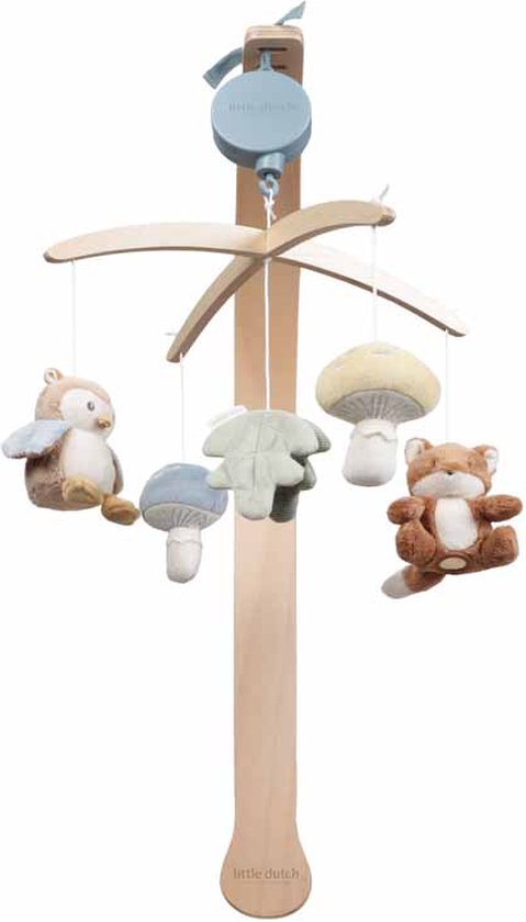 Little Dutch Houten muziekmobiel - Forest Friends
