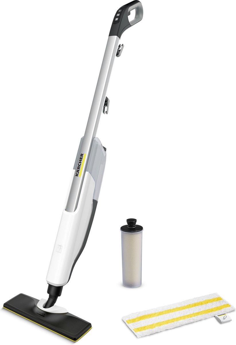 Kärcher SC 2 Upright Stoomreiniger - 30 sec opwarmtijd - 1600 W - Oppervlakteprestatie 50 m² - Reservoir 0.4 l - Continue vulbaar