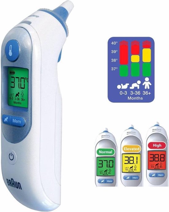 Braun IRT 6520 ThermoScan 7 MNLA - Oorthermometer