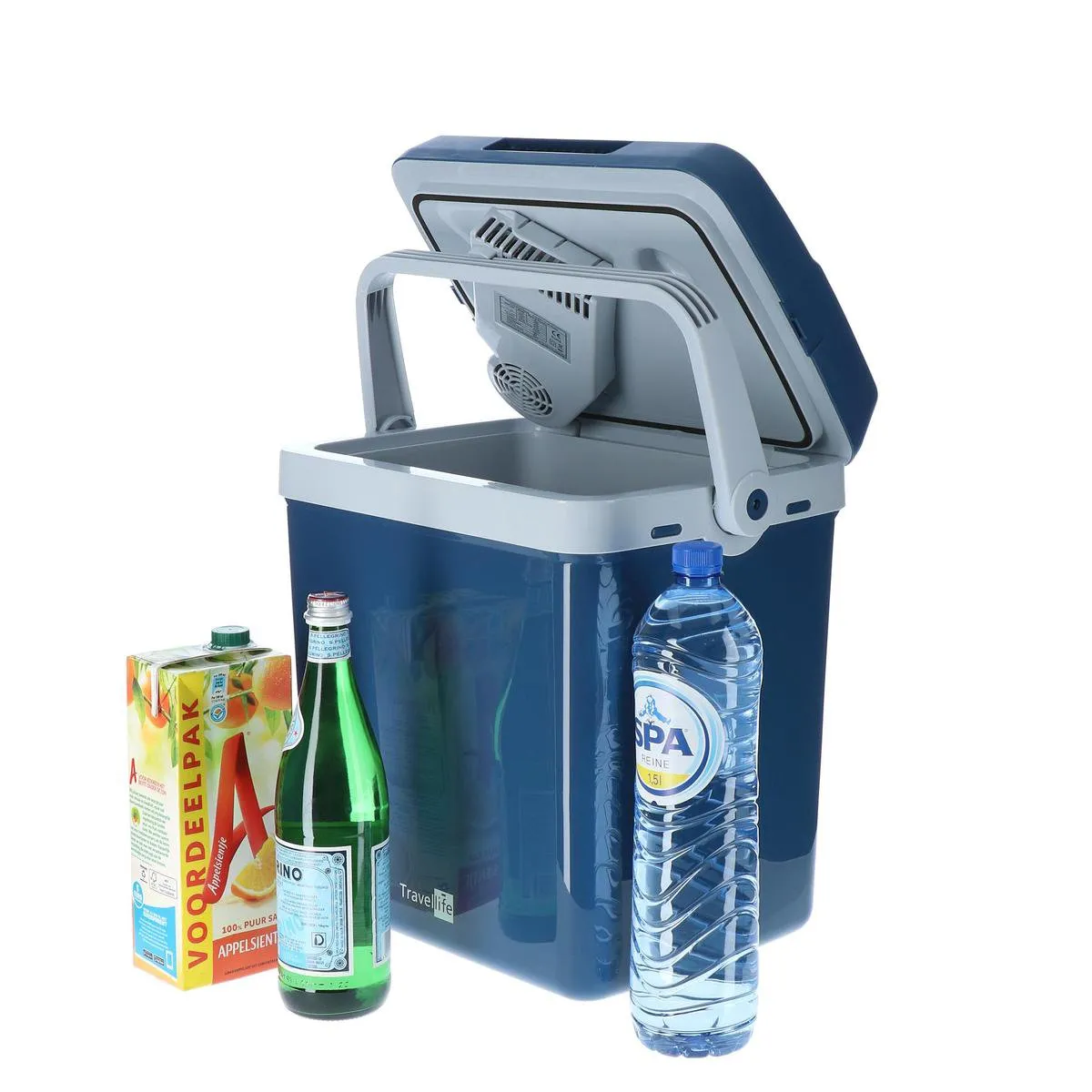 Travellife TL26 Thermo-Elektrische Koelbox - 19L - AC/DC - 12V/230V - Blauw