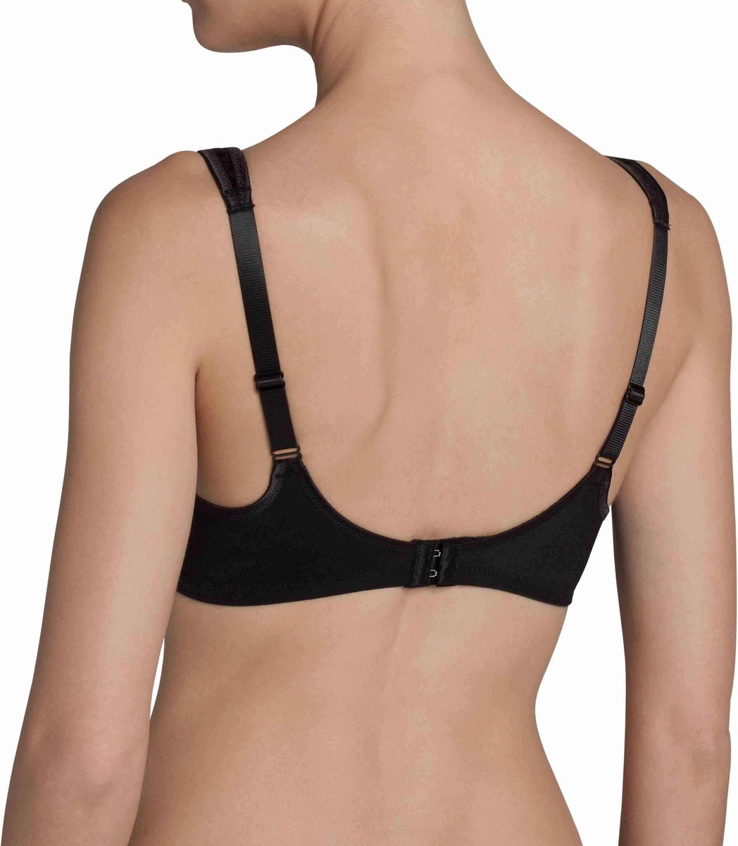 Triumph Elegant Cotton N Beha - Zwart - Maat B75