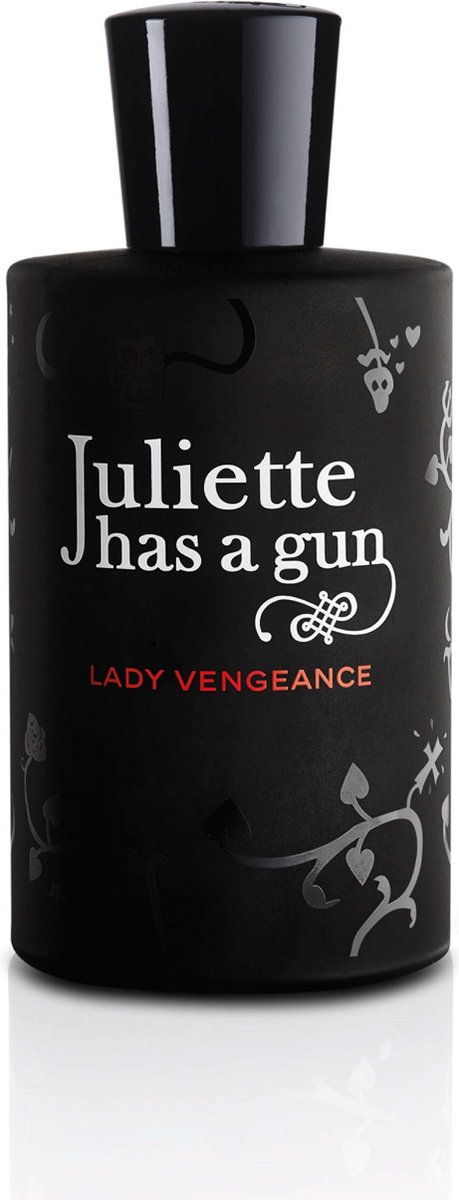 parfumfles, zwarte fles, lady vengeance, Juliette has a Gun, flesontwerp