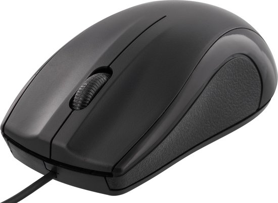 Deltaco MS-711 Optische Gaming Muis - Bedraad - 1200 DPI - Zwart
