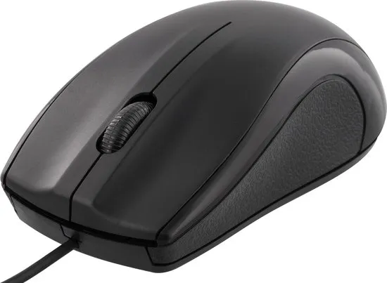 Deltaco MS-711 Optische Gaming Muis - Bedraad - 1200 DPI - Zwart