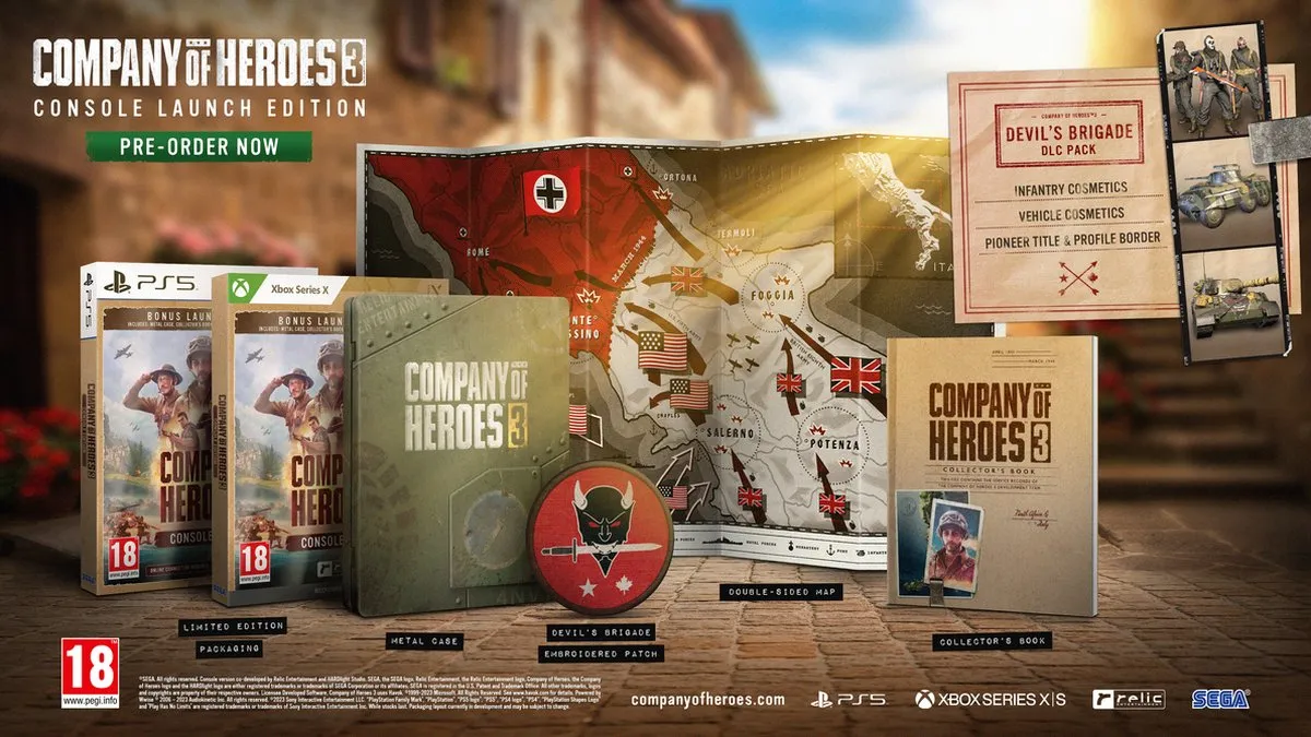 Company of Heroes 3 - Metalcase Edition - PS5