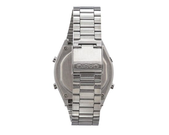 Casio Vintage B640WD-1AVEF Unisex Horloge 35 mm - Zilverkleurig