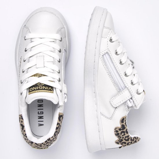 Vingino TORNEO - 33 - Meisjes Classic - tennis sneaker - Wit