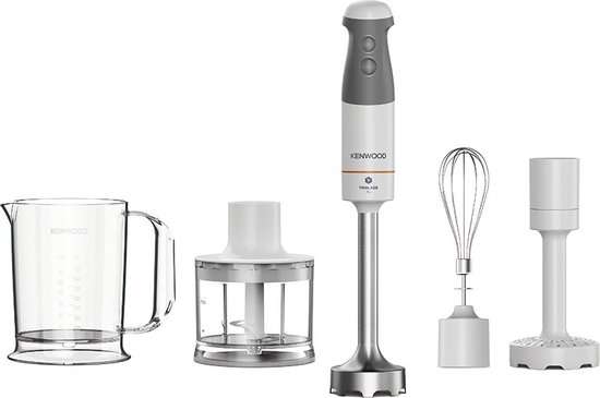 Kenwood HBM40.306WH Triblade XL Staafmixer Wit/Grijs