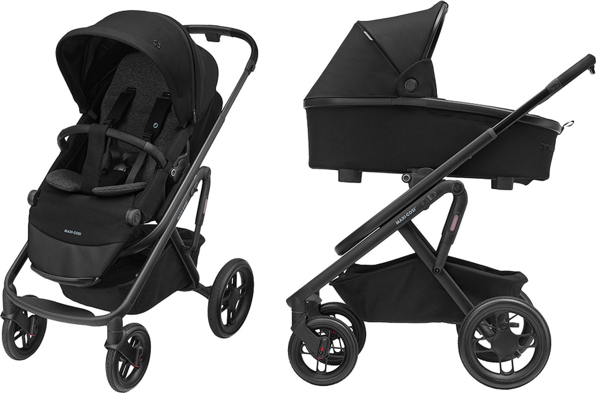 Maxi-Cosi Lila XP+ Kinderwagen - Essential - Kinderwagen inclusief reiswieg en zitje