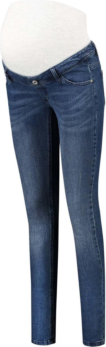 Prénatal - W31 X L32 - Zwangerschapsbroek - Skinny Fit - Blauw Denim