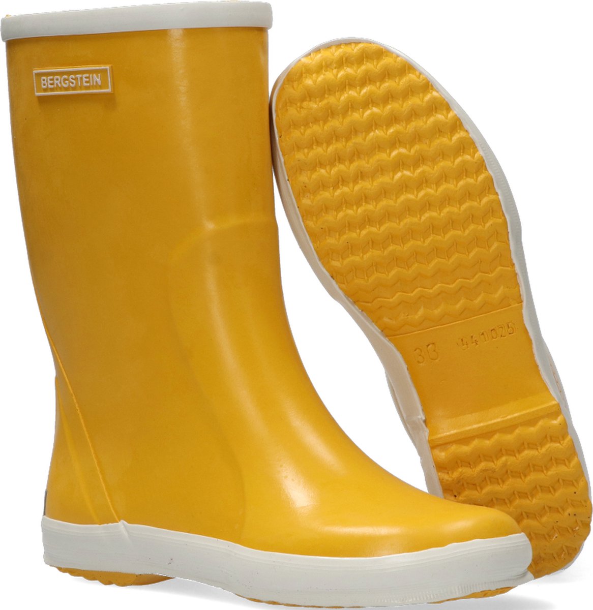 Bergstein Rainboot - Regenlaarzen - 22 - Unisex Junior - Yellow