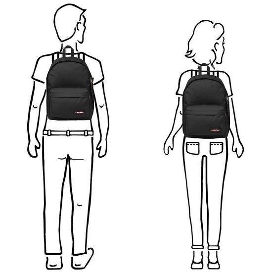 Eastpak OUT OF OFFICE Rugzak, 27 Liter, 13.3 inch laptopvak - Black